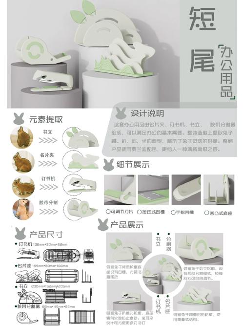 兔年 #产品设计 #排版 #办公用品 #文创设计